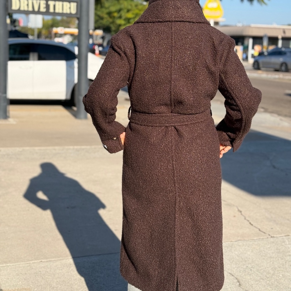 Warm, brown coat from Calvin Klein. Size s (I would say more small/medium) - Picture 11 of 11